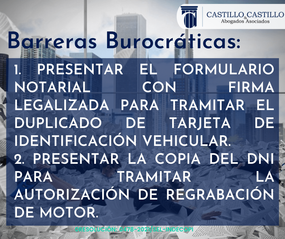 Barrera Burocrática